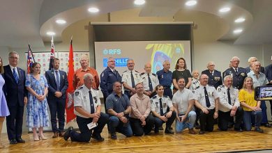 Hills District RFS Medal Presentation Ceremony