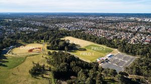 Fields at the Caddies Creek Reserve