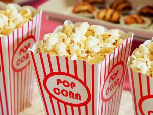 Movie viewing at the Hawkesbury Central Library
