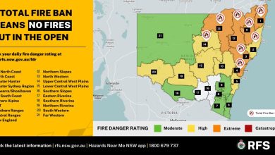Total Fire Ban on 16 October 2023