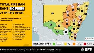 Total Fire Ban NSW RFS