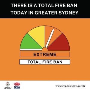 Total Fire Ban at Greater Sydney on 12 October 2023 Total Fire Ban at Greater Sydney on 12 October 2023 - Total Fire Ban at Greater Sydney on 12 October 2023 Total Fire Ban Sydney