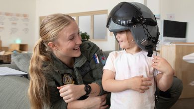 Richmond RAAF Visits Pre-School Students