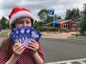 Girl with Light Up Windsor Find a Reindeer Passport