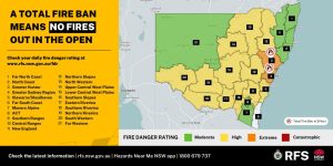 Total Fire Ban Greater Sydney 14 December 2023