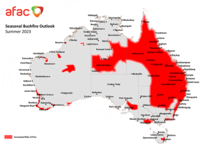 Australia Seasonal Bushfire Outlook Summer 2023
