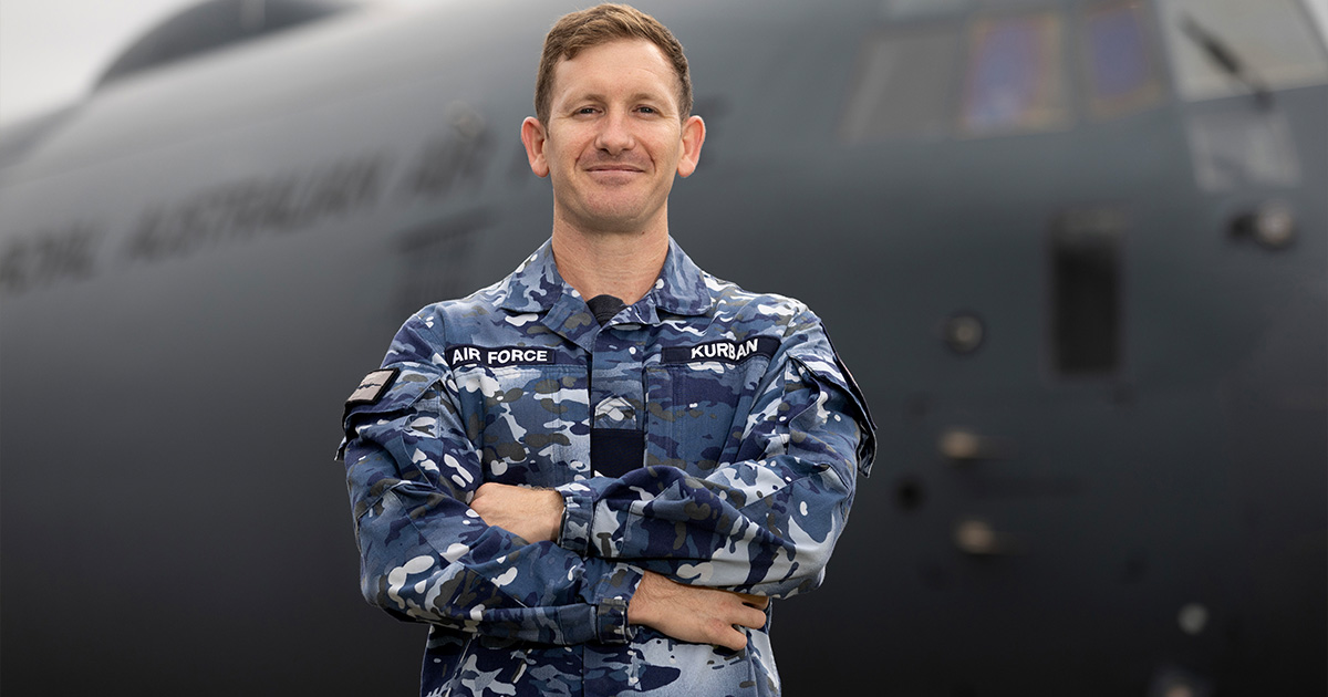 High Flying OAM Sgt Justin Kurban