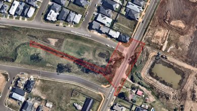 Terry Road culvert crossing Extent of works plan