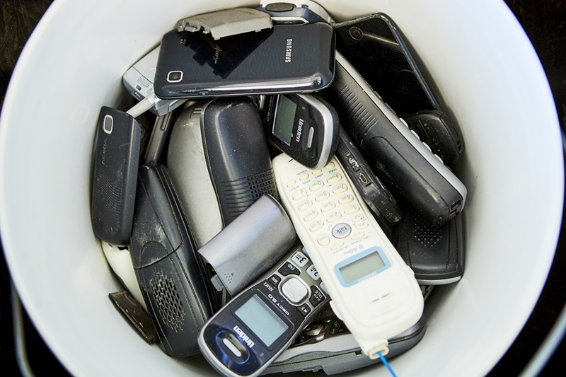 Hawkesbury Remote Area E-waste Collection Event mobile phone waste