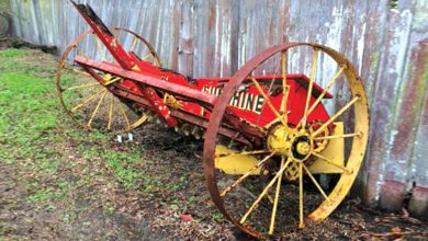 Friends Of Fagan Park: Old Seed Drill Comes To An End