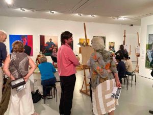  Art Up Late session in March for the 2023 Archibald Prize