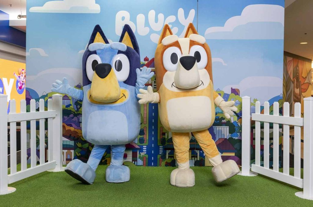 Orange Blossom Festival Parade Bluey and Bingo