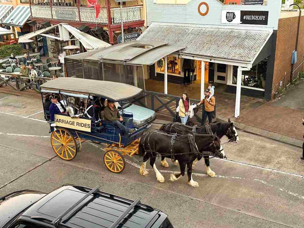 Visit Windsor and experience Horse carriage ride from the Gas Lamp festival