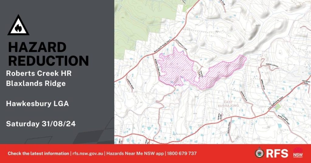 NSW RFS Roberts Creek Hazard Reduction Burn