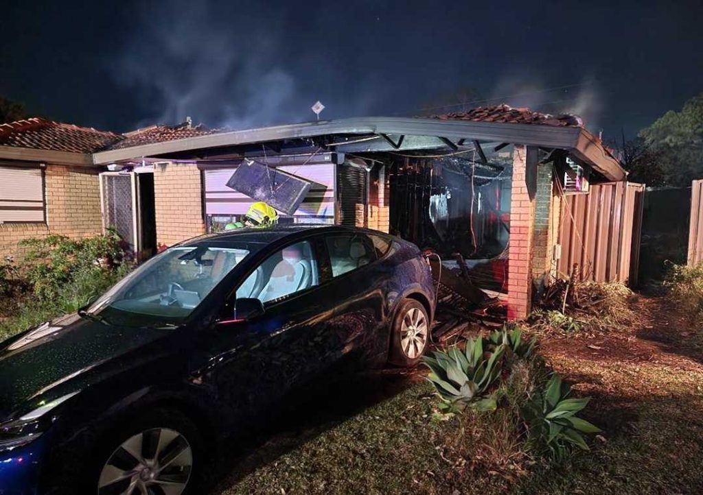 Garage at the House Fire at Colin Lane Carlingford