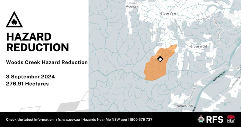 Hazard Reduction Wood Creek