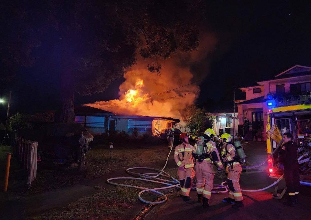 House Fire at Colin Lane Carlingford