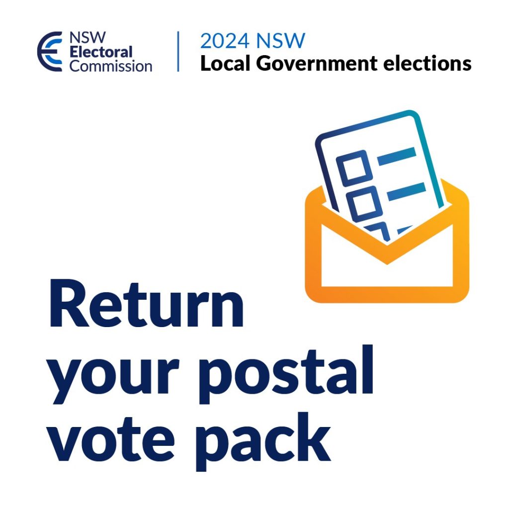 NSW Electoral Commission Postal Vote Pack