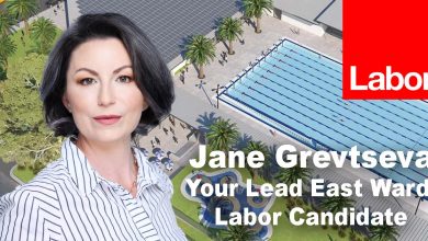 Jane Grevtseva Your Lead East Ward Labor Candidate