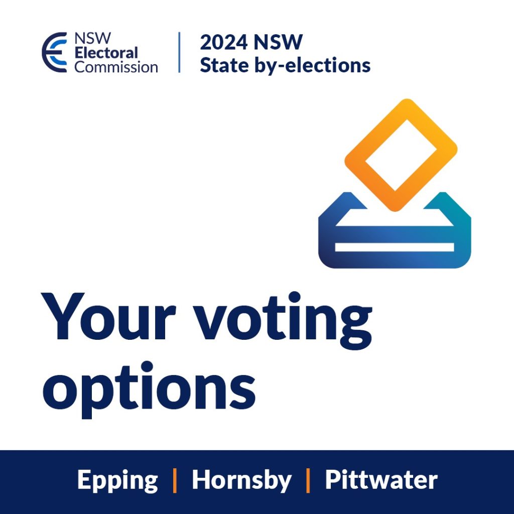 NSW Electoral Commission State by-elections Voting Options