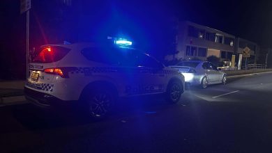 Car doing burnouts arrested by police from The Hills Police Area Command