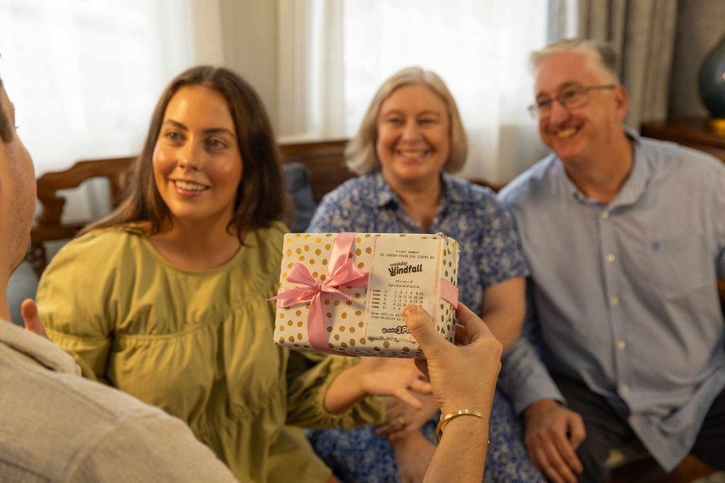 Kellyville grandmother's $1 million The Lott win