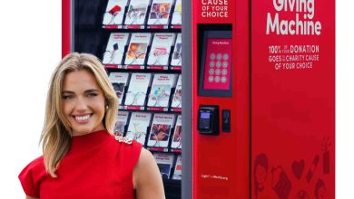 Light The World Giving Machine Sydney Ambassador and Fox Sports Australia presenter Jemma Barge