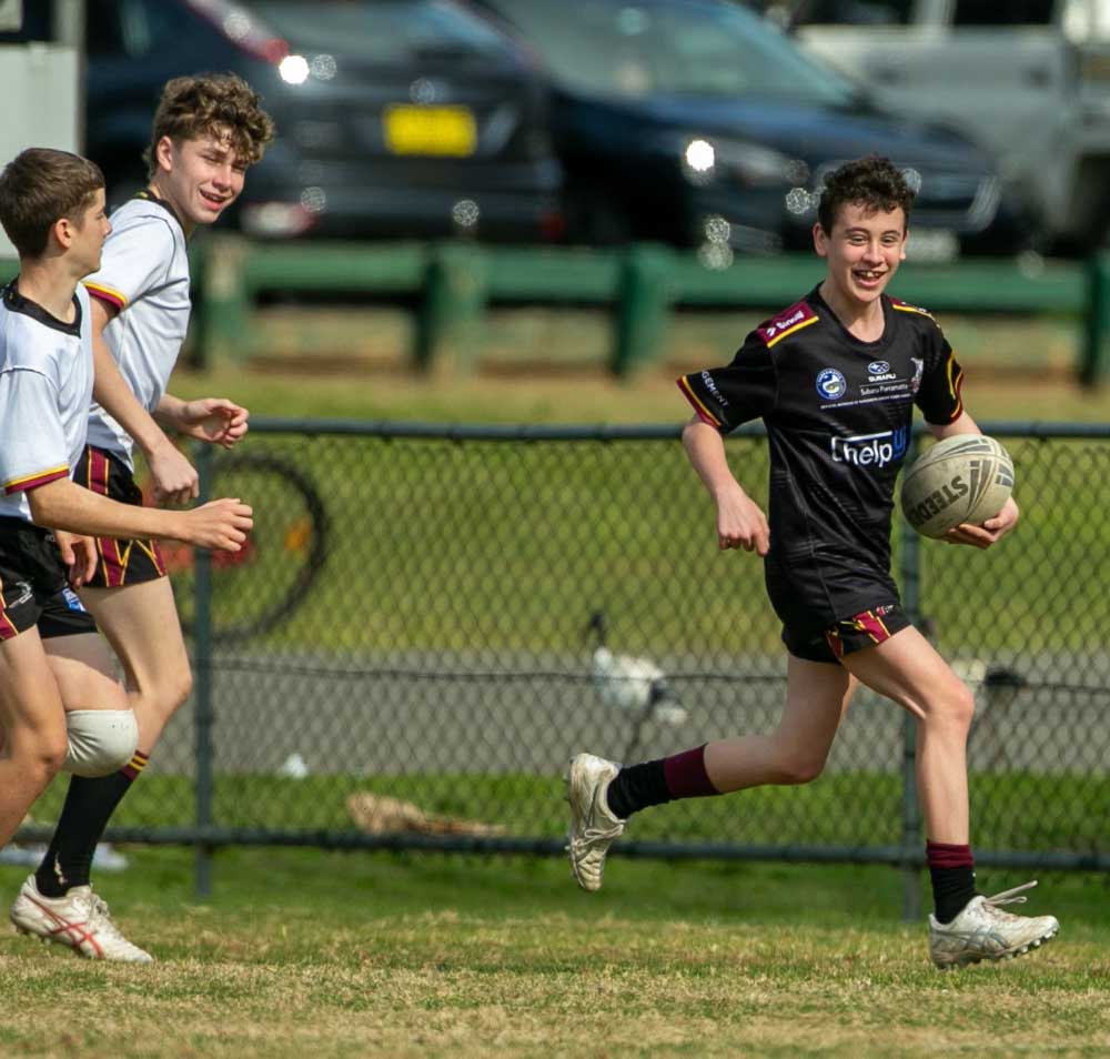 All Smiles at Hills Bulls All Abilities Team