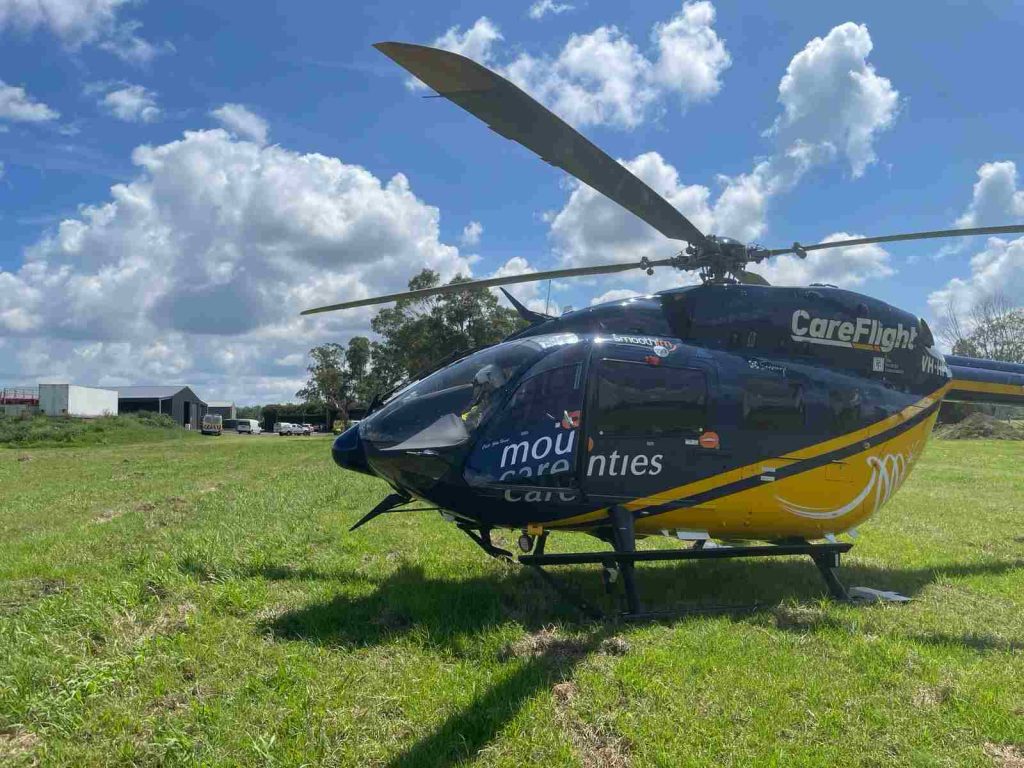 CareFlight response at Pitt Town Bottoms