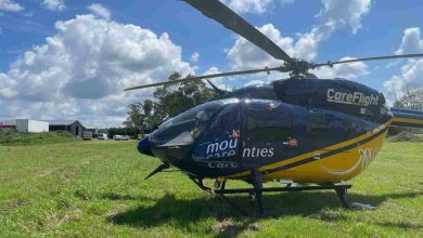 CareFlight response at Pitt Town Bottoms