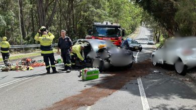 Collision at Gilbert Road, Castle Hill