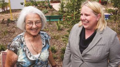 Balcombe Heights: Sensory Garden Honors Volunteer