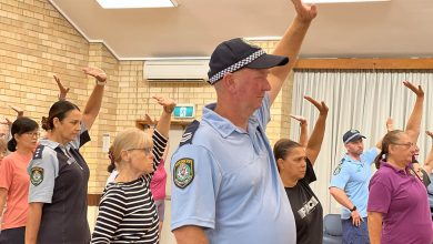 Police find their Zen at Seniors Festival