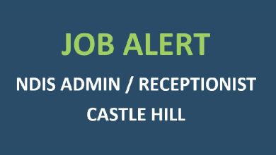 NDIS Administration Officer / Receptionist – Castle Hill