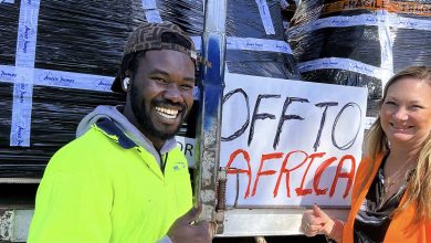 Australian Pump: Off To Africa