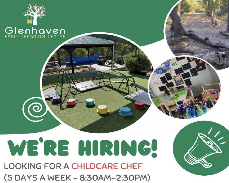 Chef Needed for Glenhaven Early Learning Centre