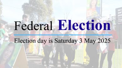 Election Day Saturday May 3rd: Local Candidates Aiming for Canberra