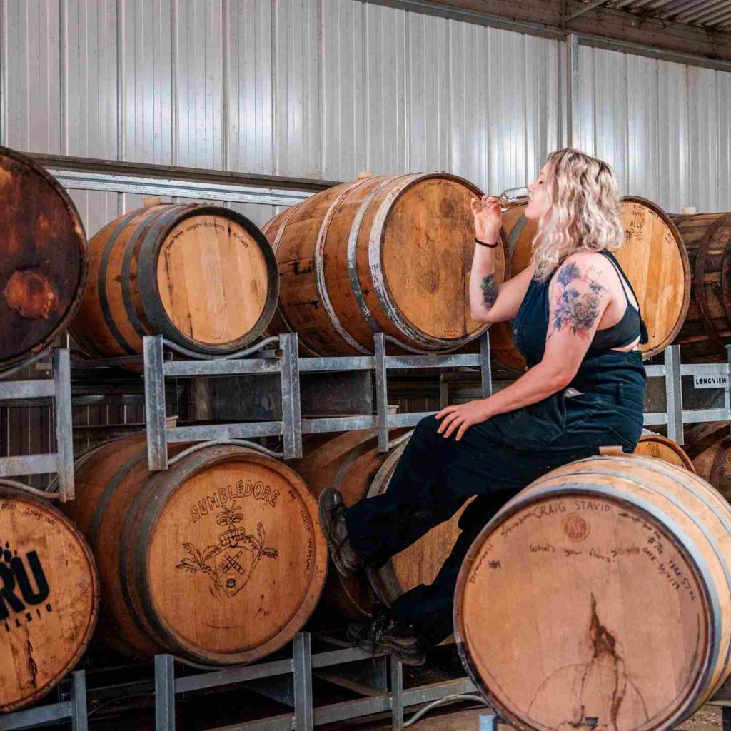 Hawkesbury local Ally Ayres of Karu Distillery