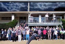 At The Hills Club, Star Hills Bowler Harold Honoured