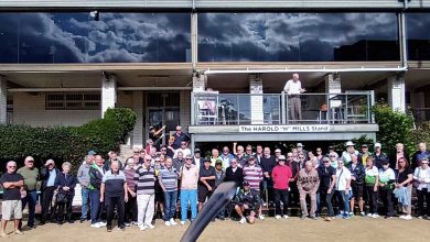 At The Hills Club, Star Hills Bowler Harold Honoured