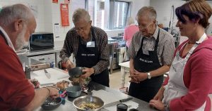 Mens Kitchen on THE MENU